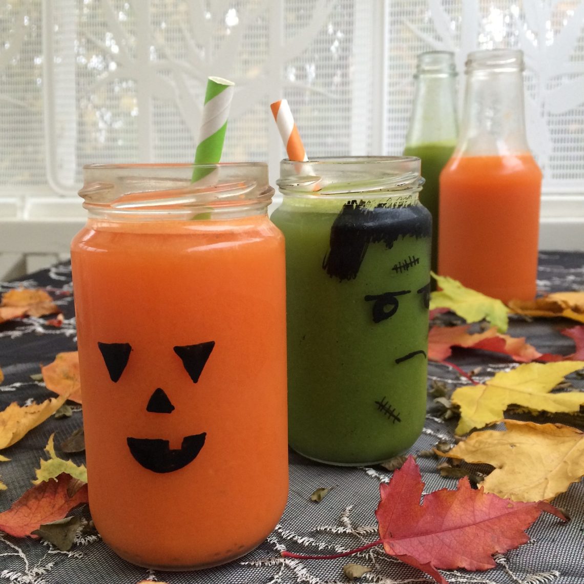 Healthy Halloween Smoothies