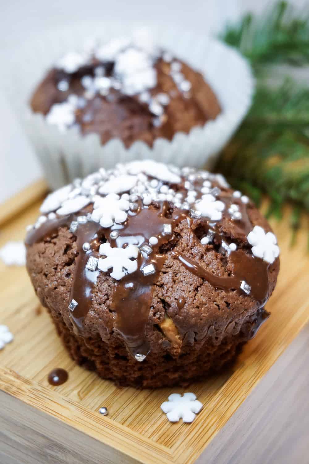 Sugarfree Christmas Cupcakes